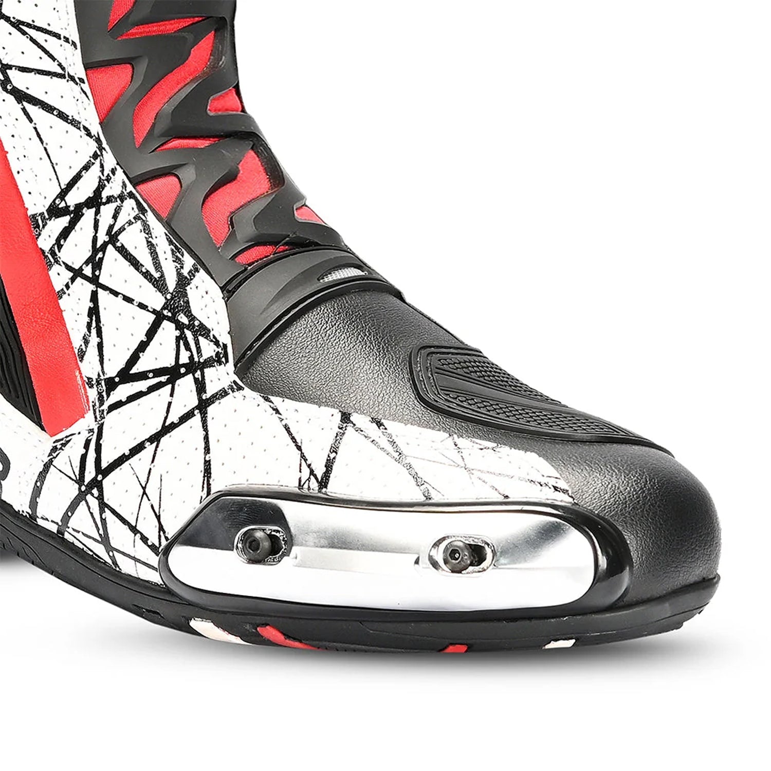 BELA AIR RIDER GP-1 corrida Botas de Moto Pretas e Vermelhas – 6 – Maximomoto PT