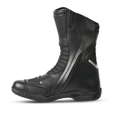 BELA AIR TECH WP Moto Couro Botas Preto - Imagem do lado esquerdo de Boots