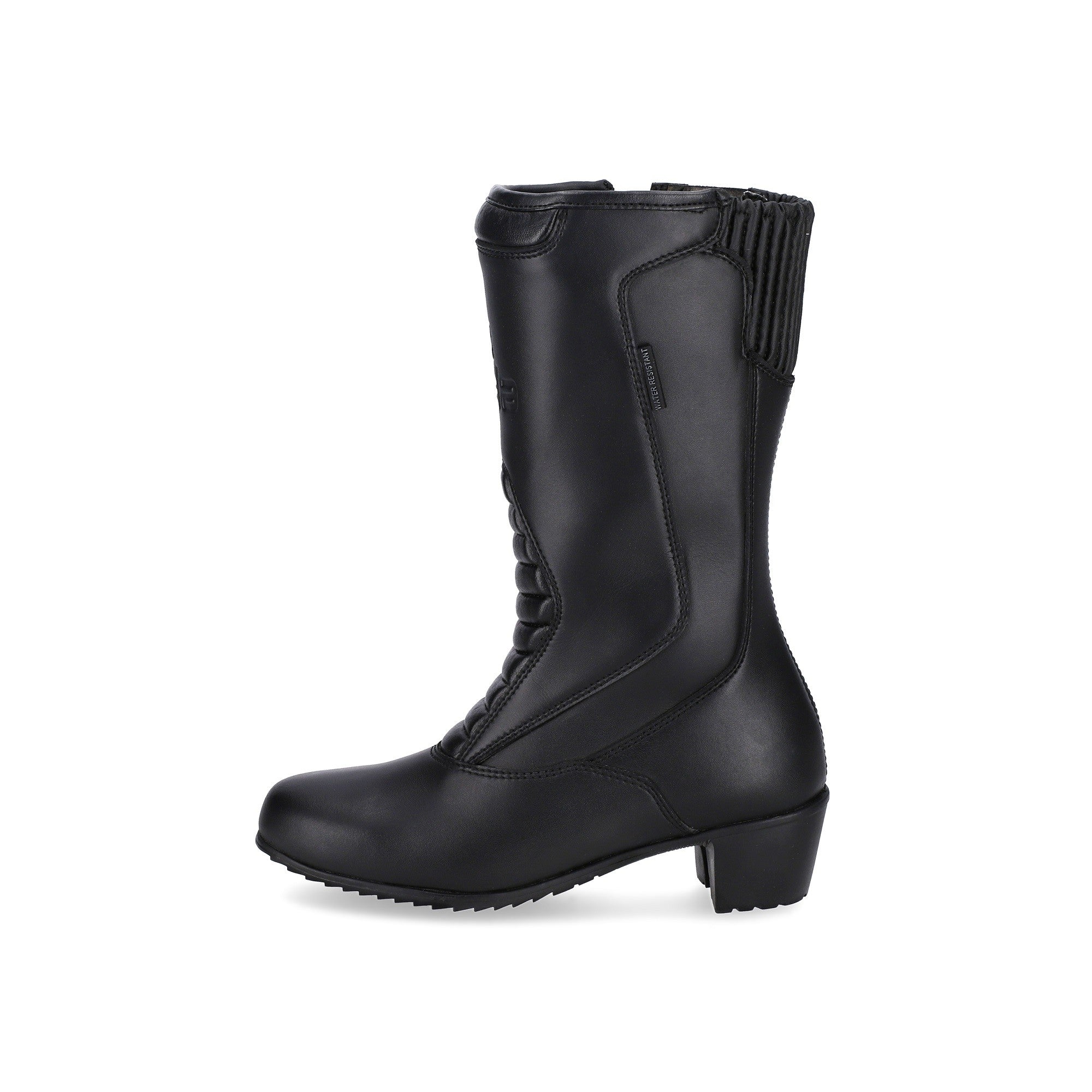 BELA ALPINE Senhora Moto Couro Botas Pretas – 3 – Maximomoto PT