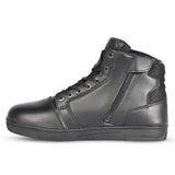 BELA ATLAS Moto Homem Couro Botas Preto - Imagem do lado esquerdo de Boots