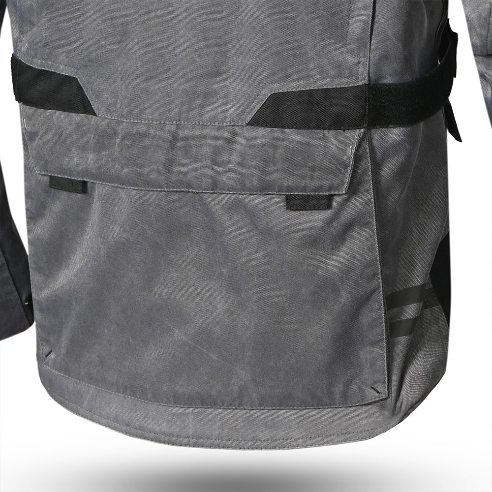 BELA Alpha Vintage Motorcycle Textile Jackets Gray – 2 – Maximomoto PT