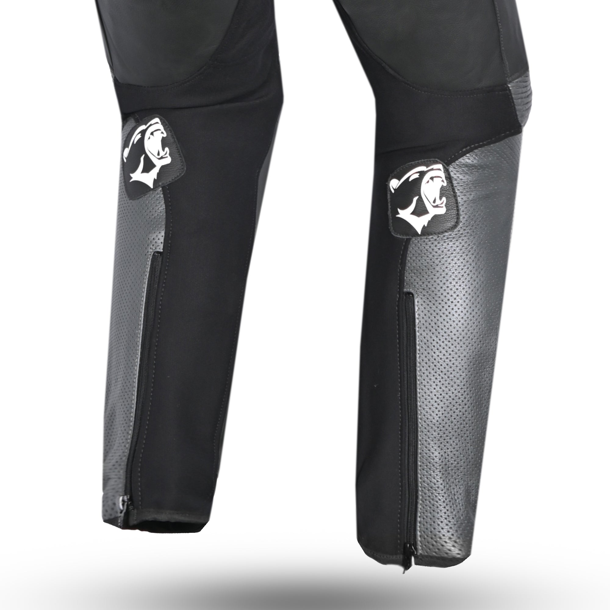 BELA BEAST 1 PC Couro Moto Fatos Preto Branco