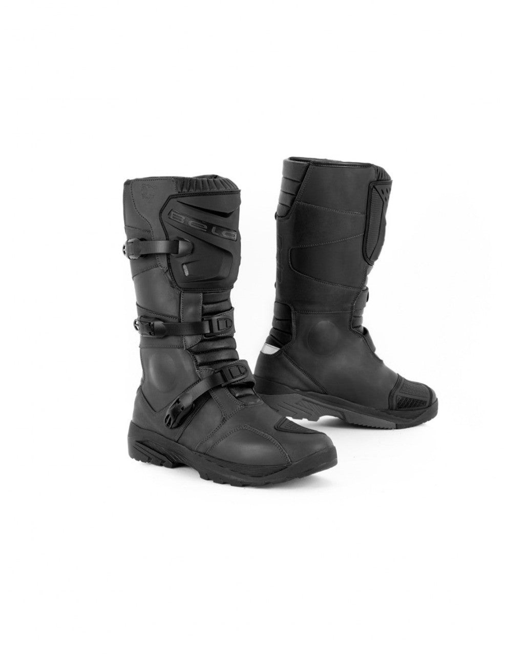 BELA BELIZE WP Leather Motorcycle Adventure Long Boots Black – 1 – Maximomoto PT