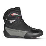 BELA BLAZE Moto Couro Botas Homem Preto Cinza- Imagem do lado direito de Boots