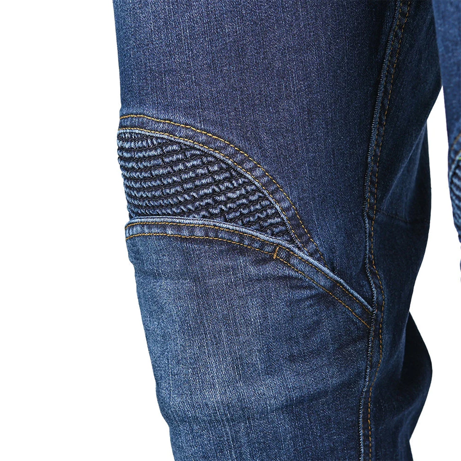 BELA BOSTON Denim Jeans Moto Calcas Azul Claro – 4 – Maximomoto PT