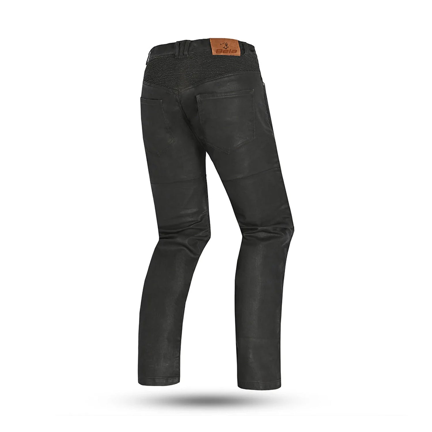 BELA BOSTON WAX Jeans Moto Black Pants – 3 – Maximomoto PT