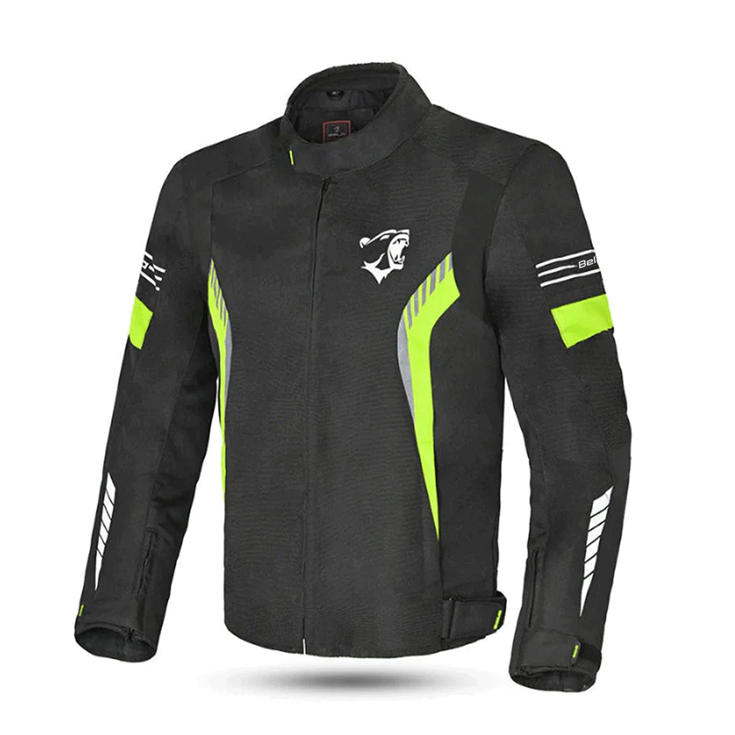 BELA BRADLEY Motorcycle Men's Jackets Black Fluorescent Yellow – 1 – Maximomoto PT