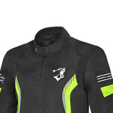 BELA BRADLEY Motorcycle Men's Jackets Black Fluorescent Yellow