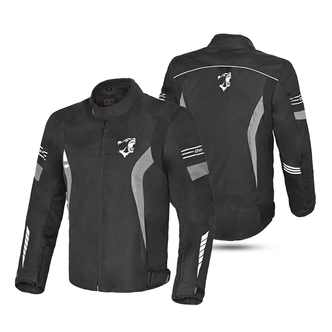 BELA BRADLEY Motorcycle Men's Jackets Black Gray – 2 – Maximomoto PT