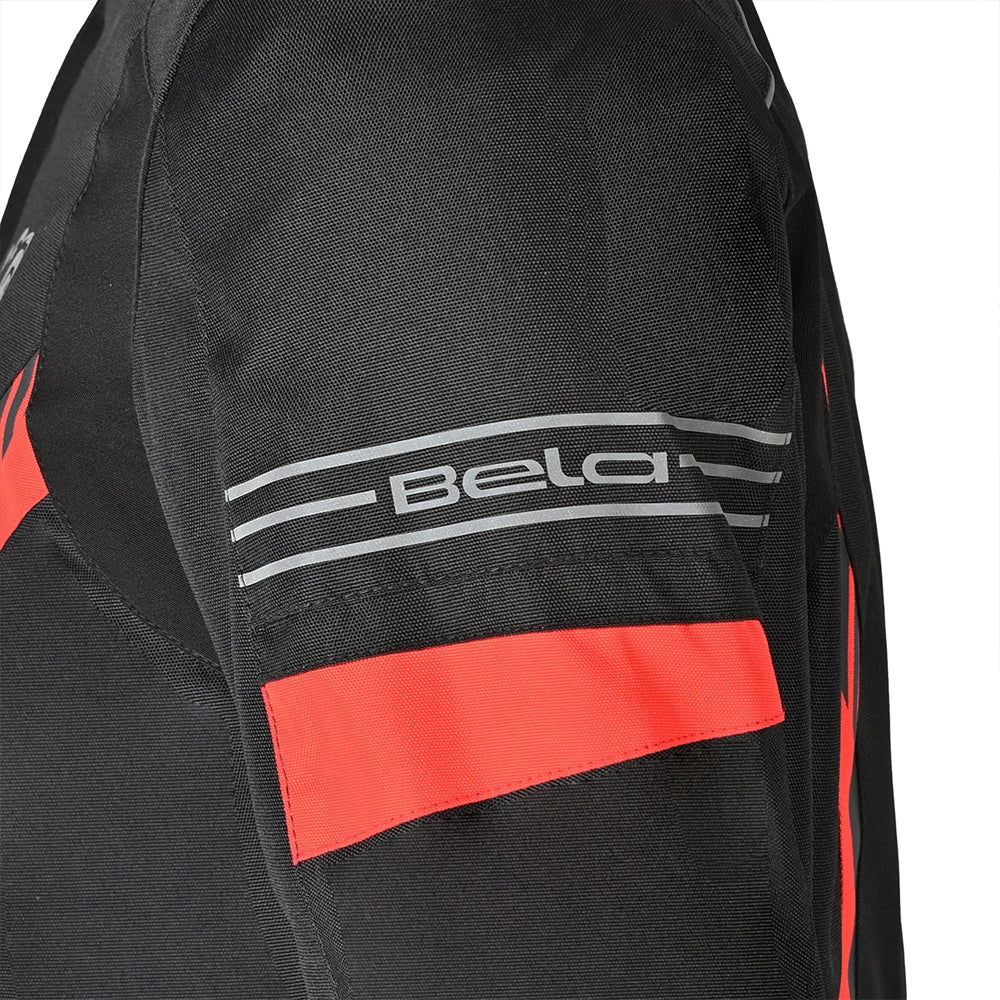 BELA BRADLEY Moto Homem Casacos Preto Vermelho