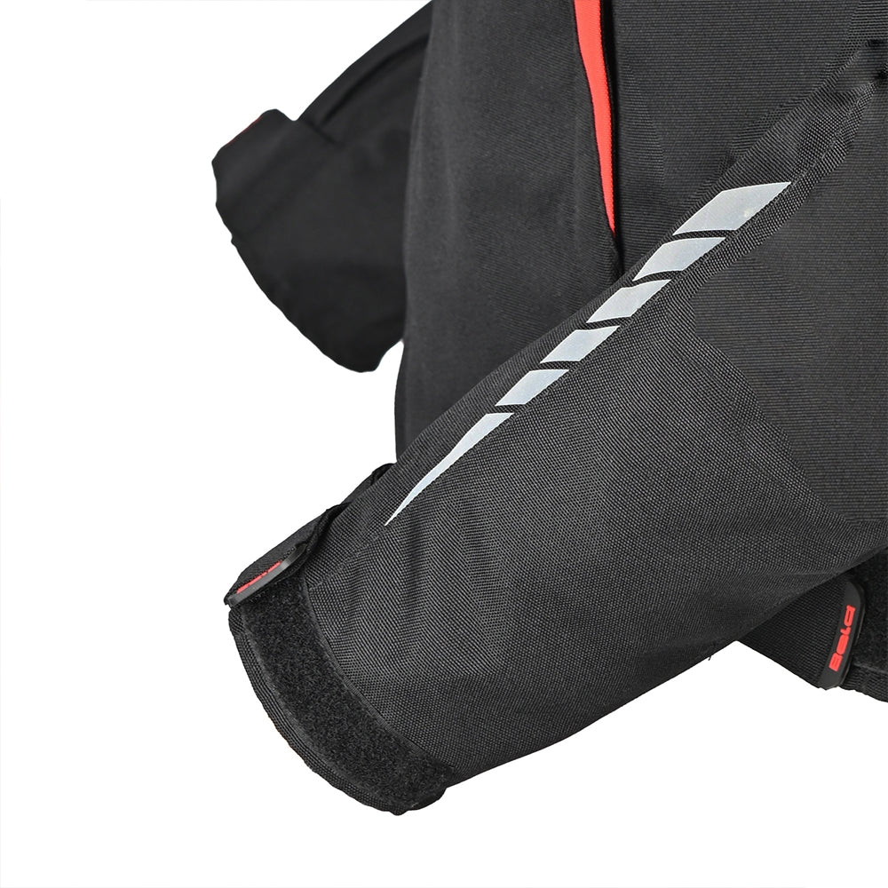 BELA BRADLEY Moto Homem Casacos Preto Vermelho