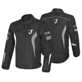 BELA BRADLEY Moto Homens Casacos Preto Cinza - Imagem dupla de Casacos