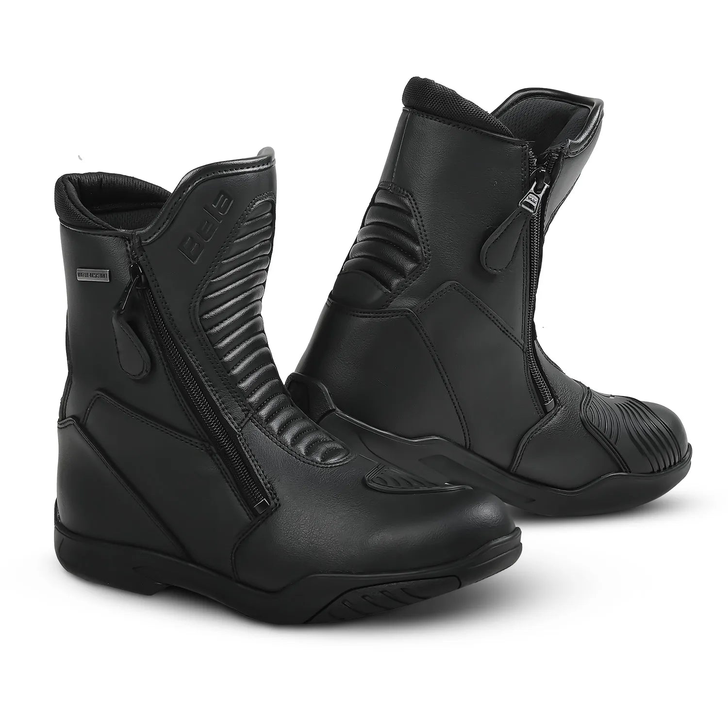 BELA RIO Motorcycle Leather Black Boots – 1 – Maximomoto PT