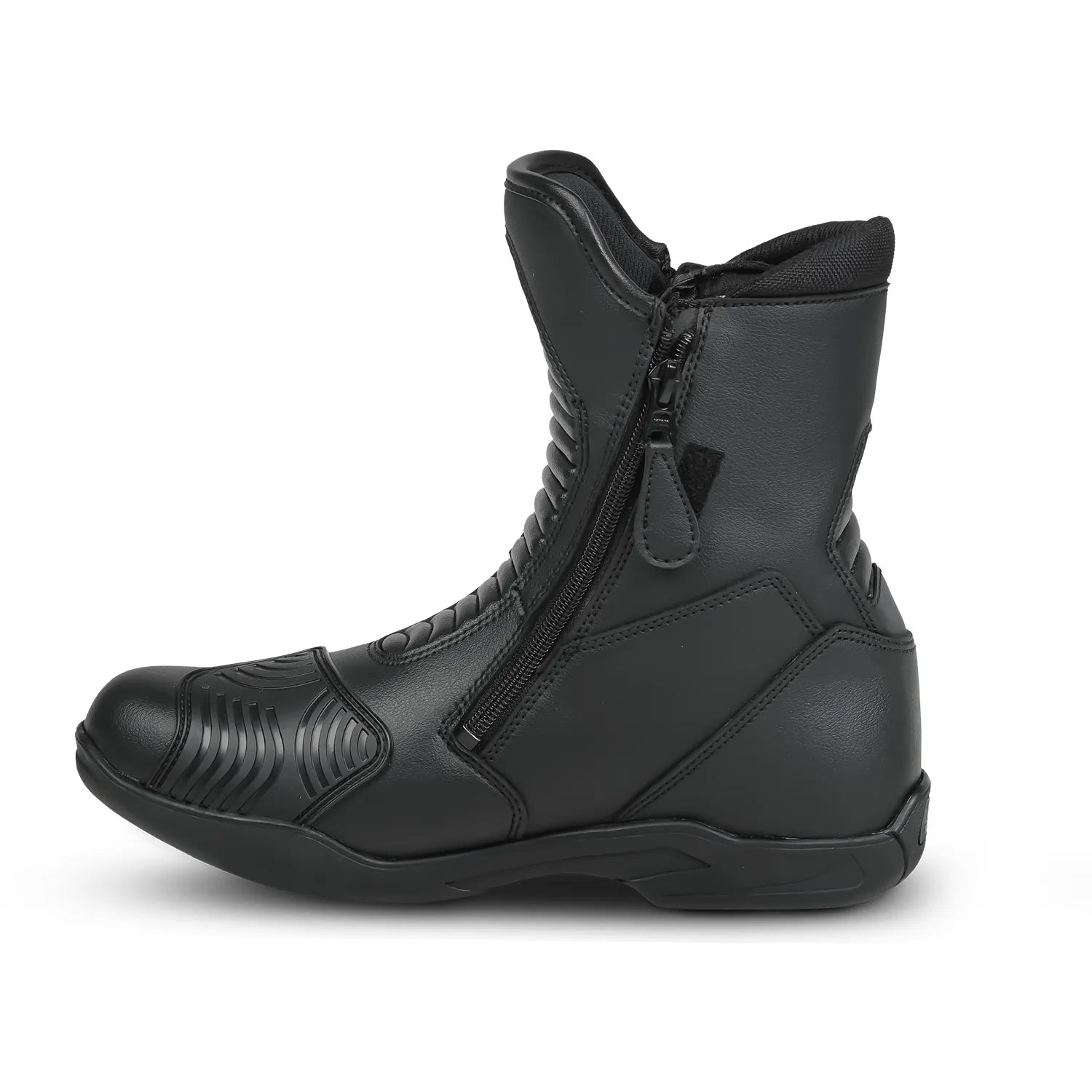 BELA RIO Motorcycle Leather Black Boots – 3 – Maximomoto PT