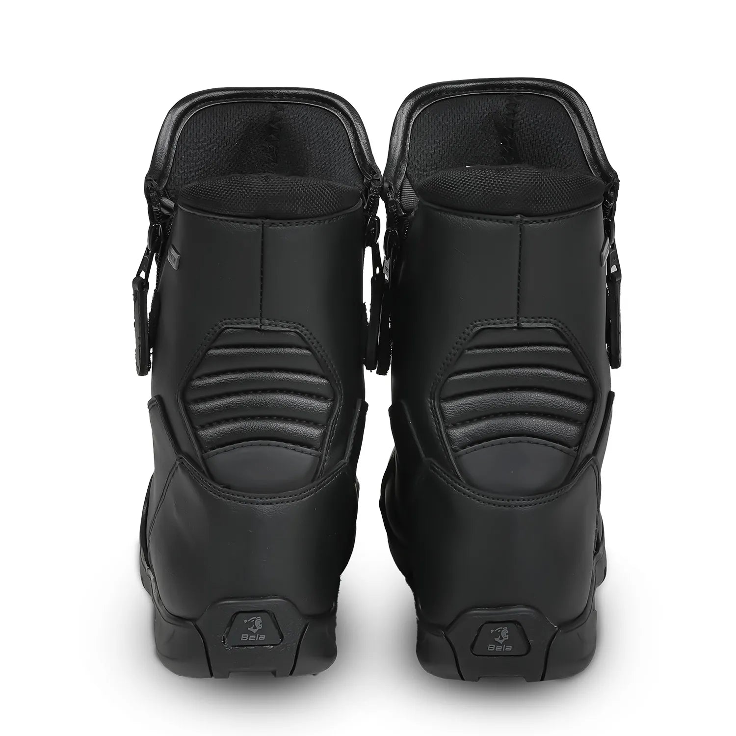BELA RIO Motorcycle Leather Black Boots – 5 – Maximomoto PT