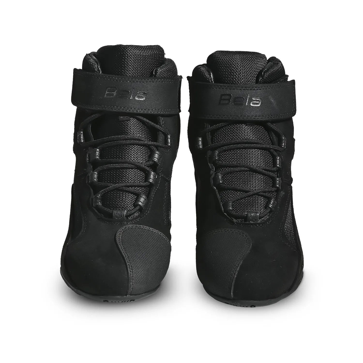BELA TROPHY Short Leather Motorcycle Boots for Men - Black – 4 – Maximomoto PT