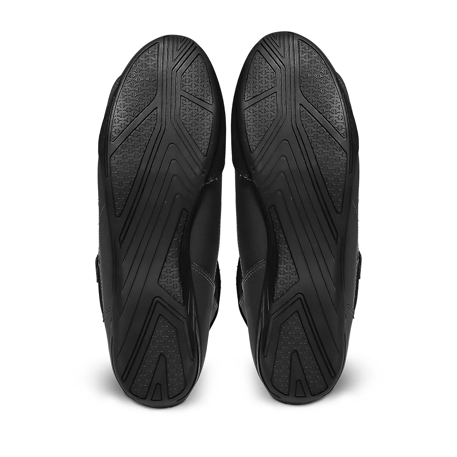 BELA TROPHY Short Leather Motorcycle Boots for Men - Black – 6 – Maximomoto PT