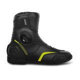 BELA FASTER 2.0 Motorcycle Boots Black Yellow Fluor