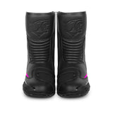 BELA FASTER 2.0 Touring Botas De Moto Preto Rosa