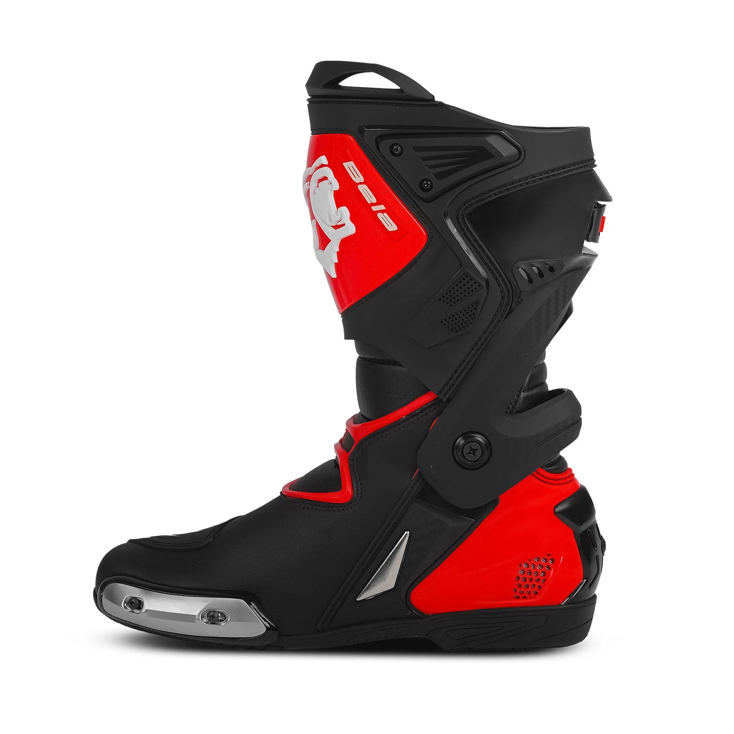 BELA RACE PRO BOTAS DE MOTO PRETO VERMELHO – 3 – Maximomoto PT