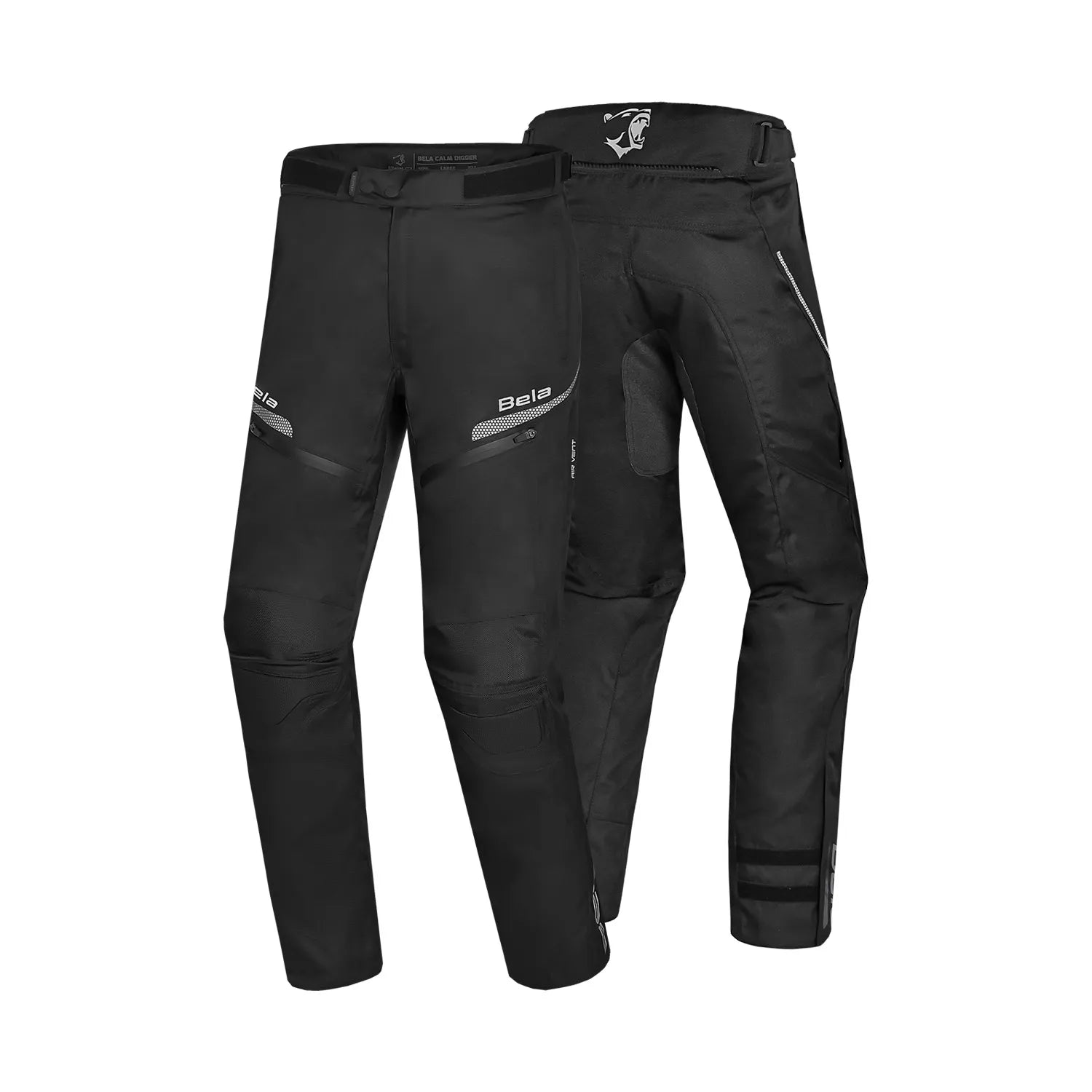 BELA CALM DIGGER CALCAS DE MOTO TEXTIL PRETO 32L – 2 – Maximomoto PT