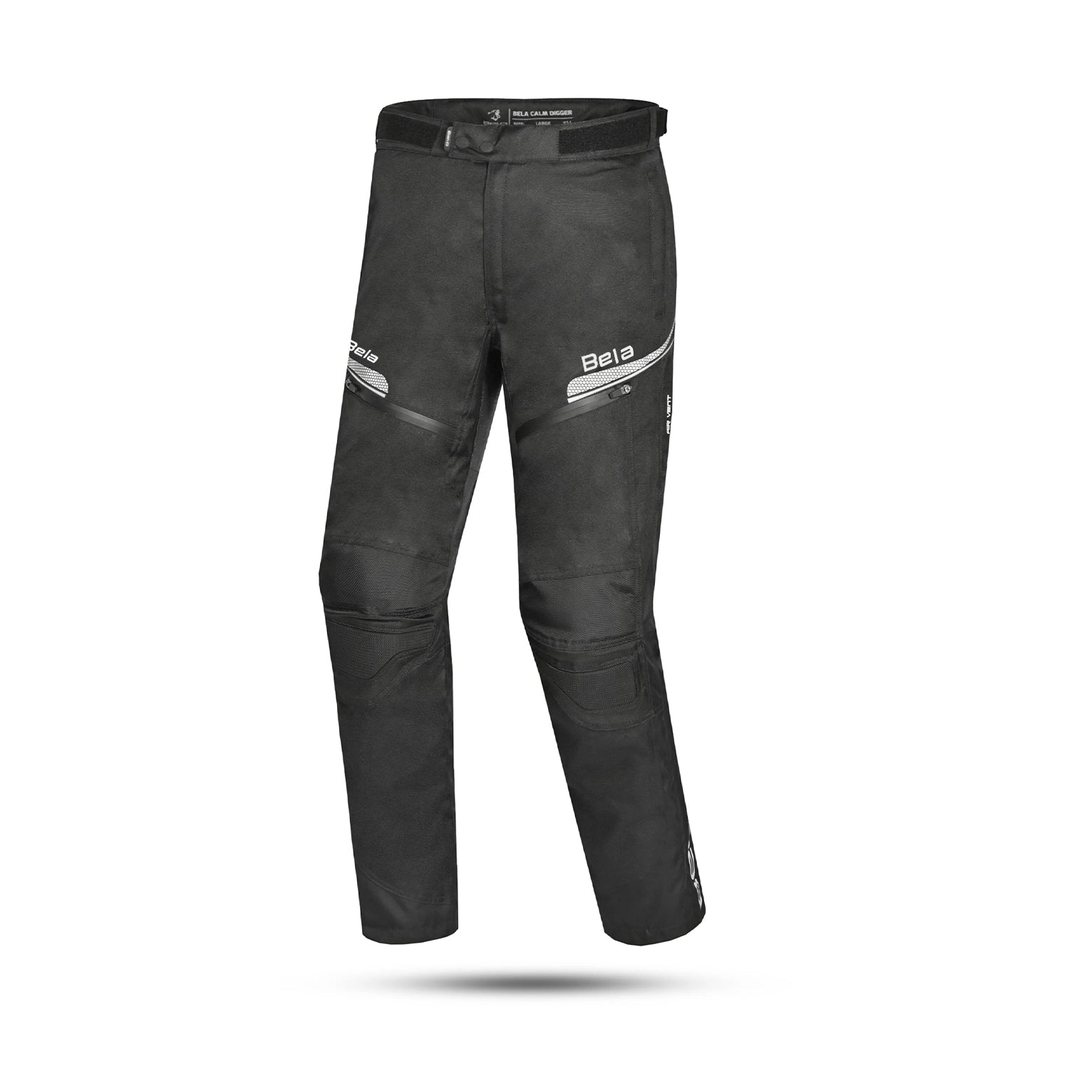 BELA CALM DIGGER Motorcycle Textile Pants Black 30L – 1 – Maximomoto PT