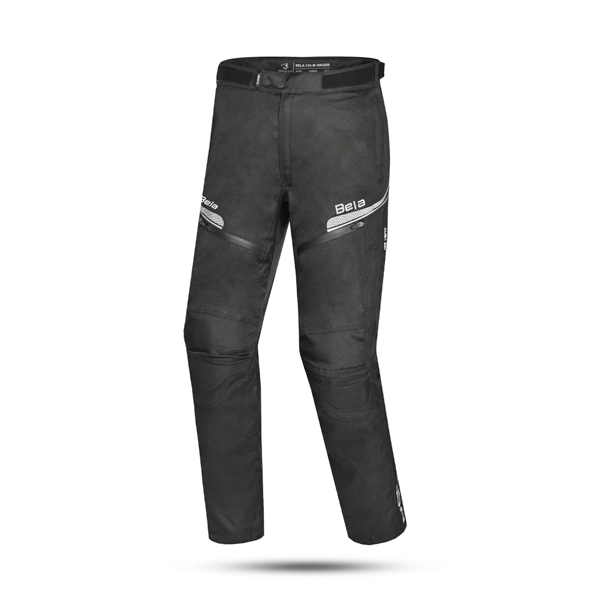 BELA CALM DIGGER Motorcycle Textile Pants Black 30L