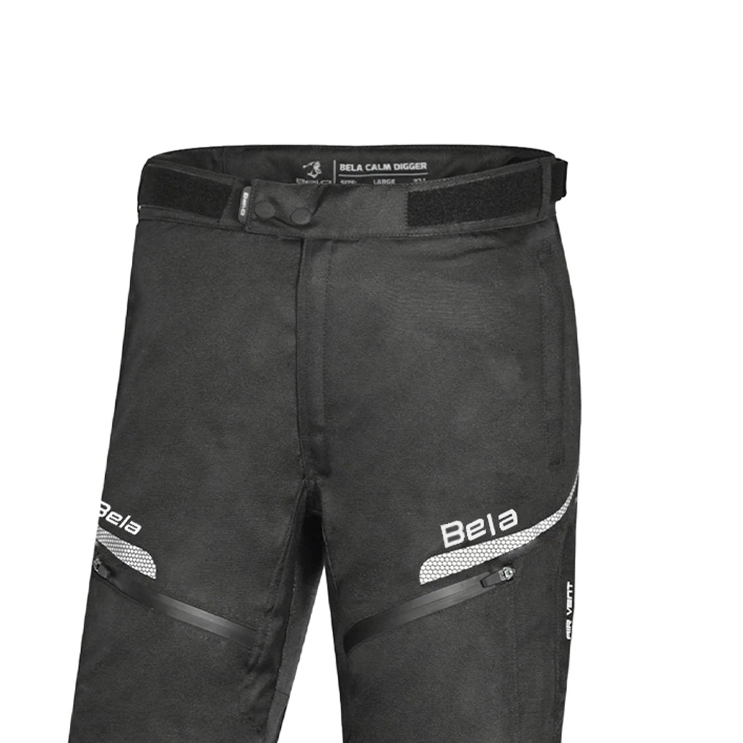 BELA CALM DIGGER Motorcycle Short Textile Pants Black – 3 – Maximomoto PT