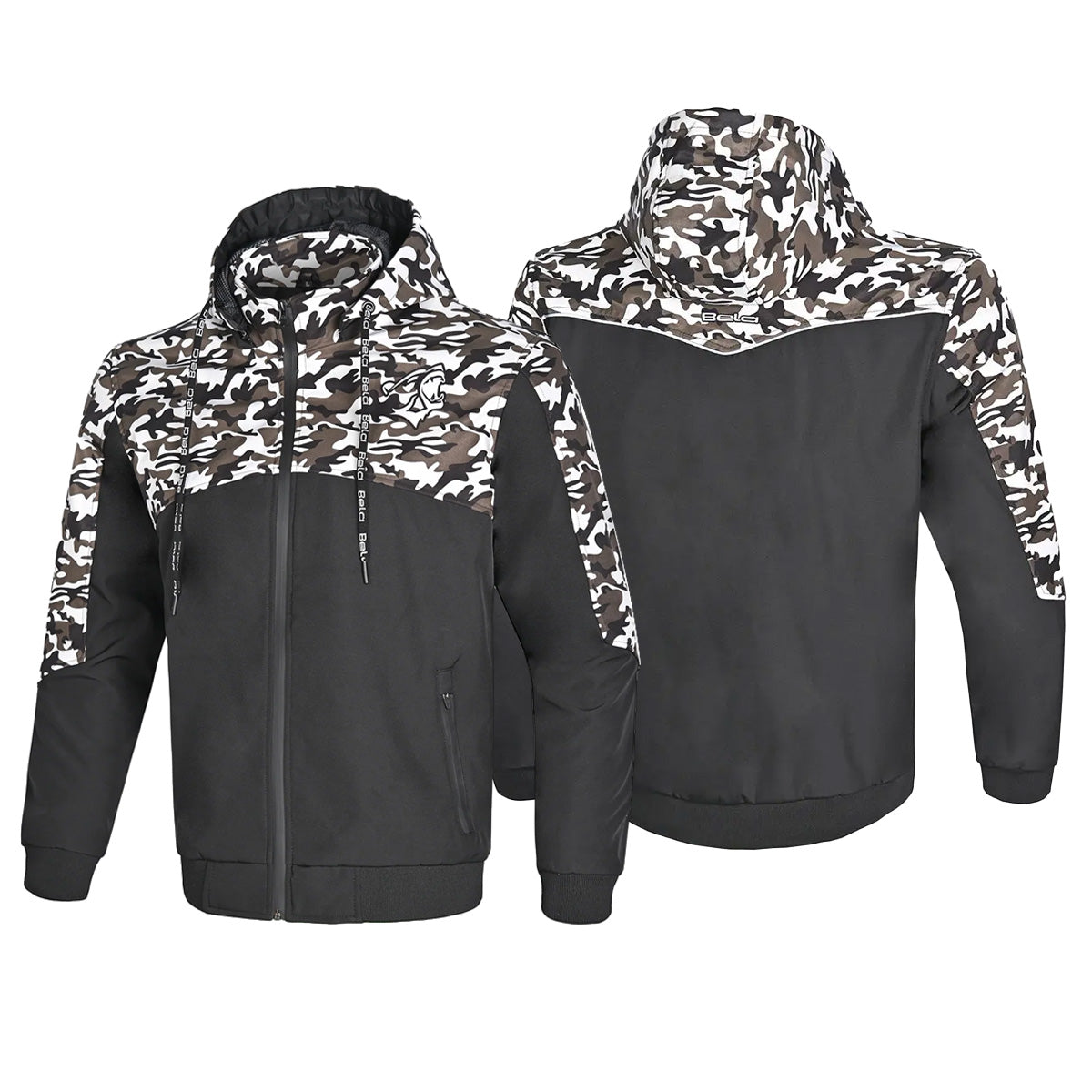 BELA CAMO RUSH Moto Têxtil Capuz - Imagem dupla de Casacos