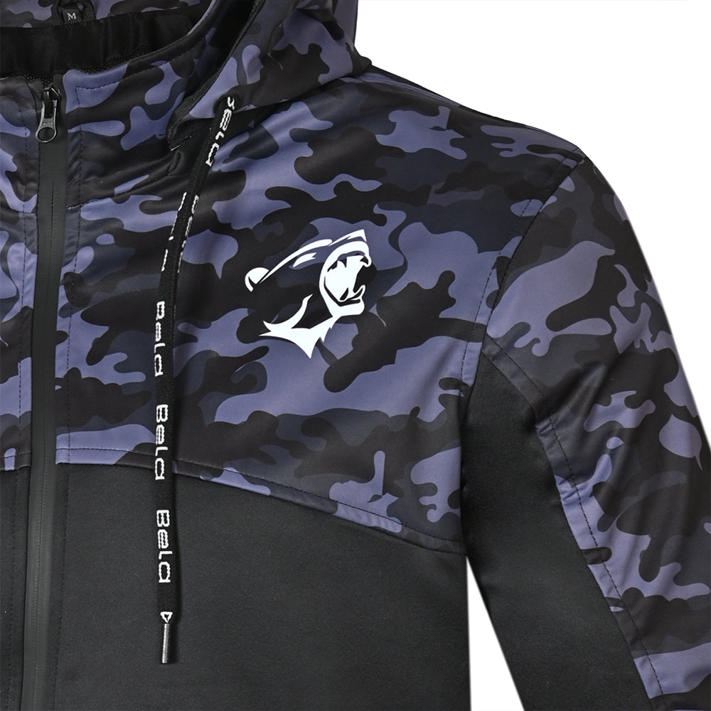 BELA CAMO RUSH Moto Têxtil Capuz - Imagem frontal esquerda da Casacos