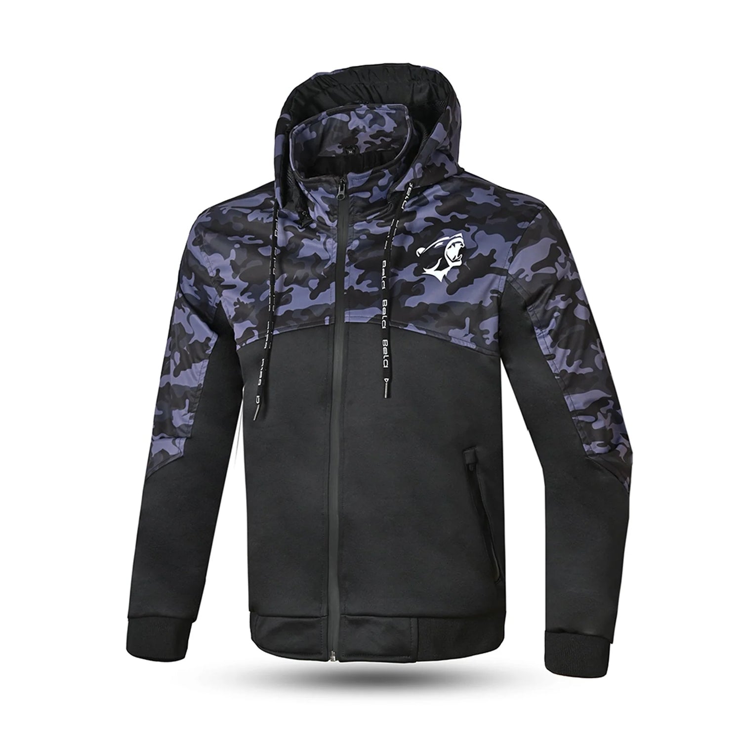 BELA CAMO RUSH Moto Têxtil Capuz Azul Preto – 1 – Maximomoto PT