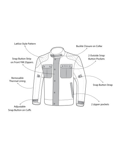 BELA CLUTCH COTTON Motorcycle Textile Jackets Green – 6 – Maximomoto PT