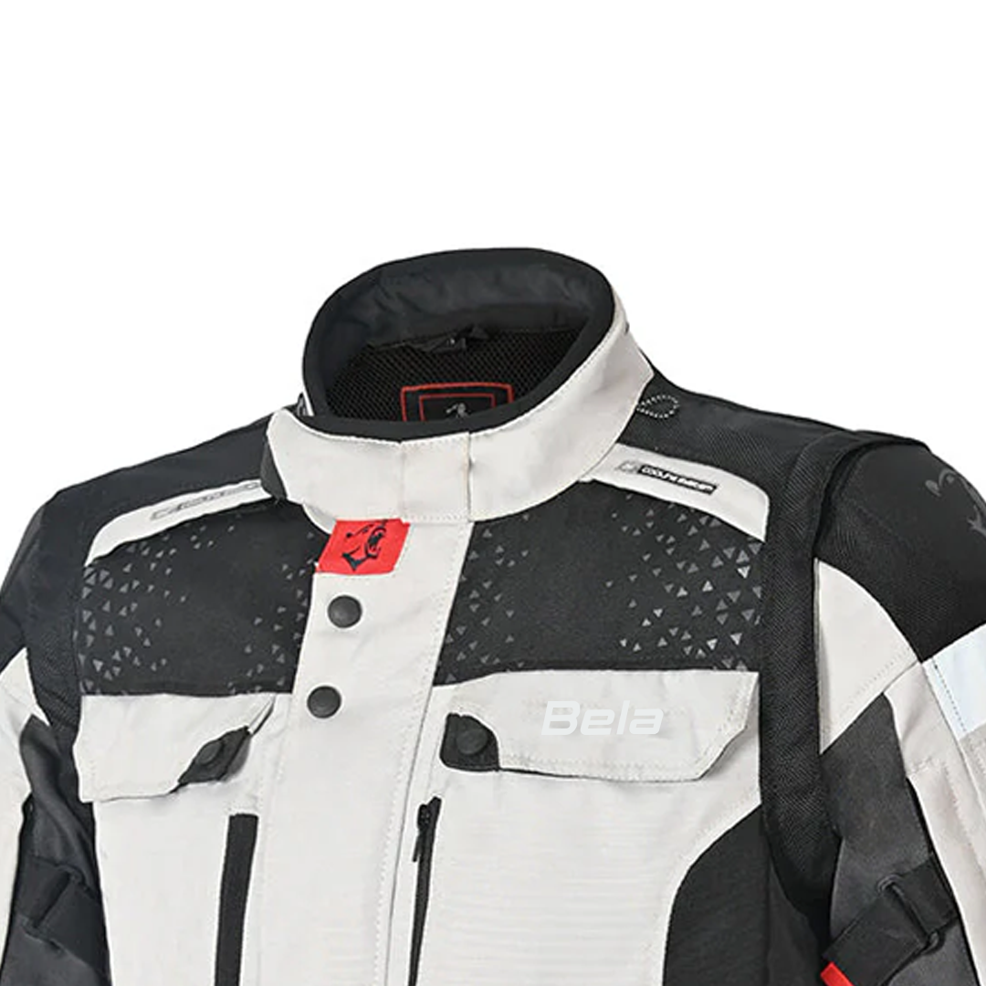 BELA CROSSROAD EXTREME WP Motorcycle Textile Jackets Ice Gray Black – 6 – Maximomoto PT