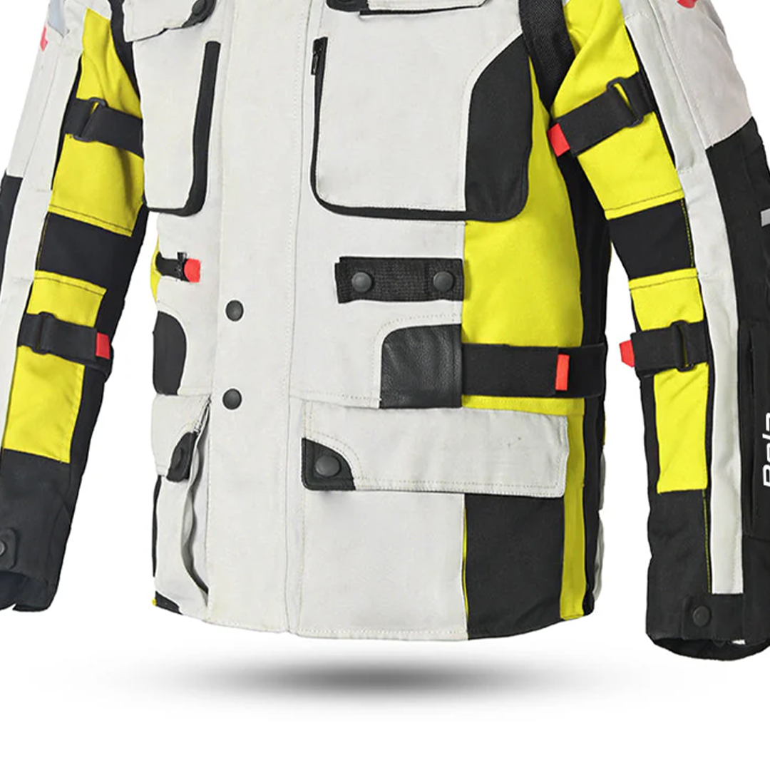 BELA CROSSROAD EXTREME WP Casacos De Moto Textil Gelo Cinzento Fluor – 4 – Maximomoto PT