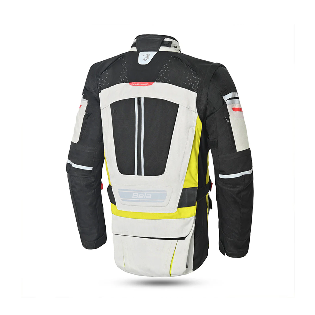 BELA CROSSROAD EXTREME WP Casacos De Moto Textil Gelo Cinzento Fluor – 3 – Maximomoto PT