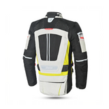 BELA CROSSROAD EXTREME WP Casacos De Moto Textil Gelo Cinzento Fluor
