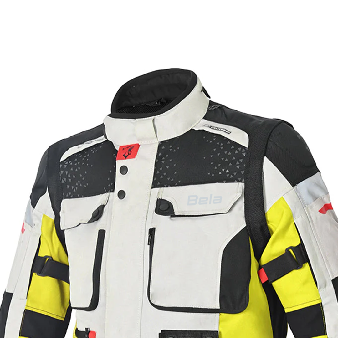 BELA CROSSROAD EXTREME WP Casacos De Moto Textil Gelo Cinzento Fluor – 7 – Maximomoto PT