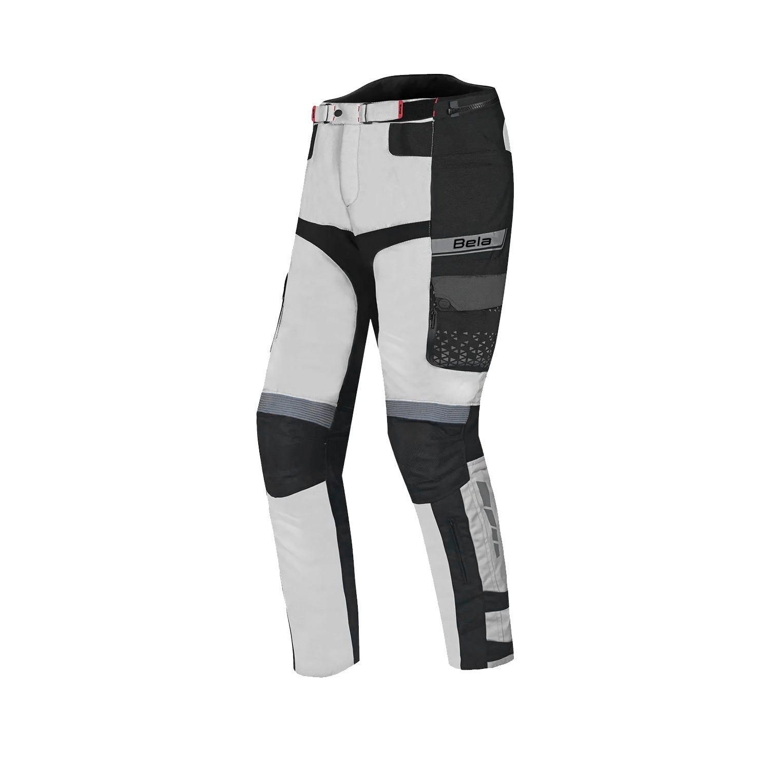 BELA CROSSROAD EXTREME WP Calcas De Moto Textil Cinza Gelo Preto – 1 – Maximomoto PT