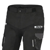 BELA EXTREME CROSSROAD WP Moto Textile Pants Black Anthracite Red