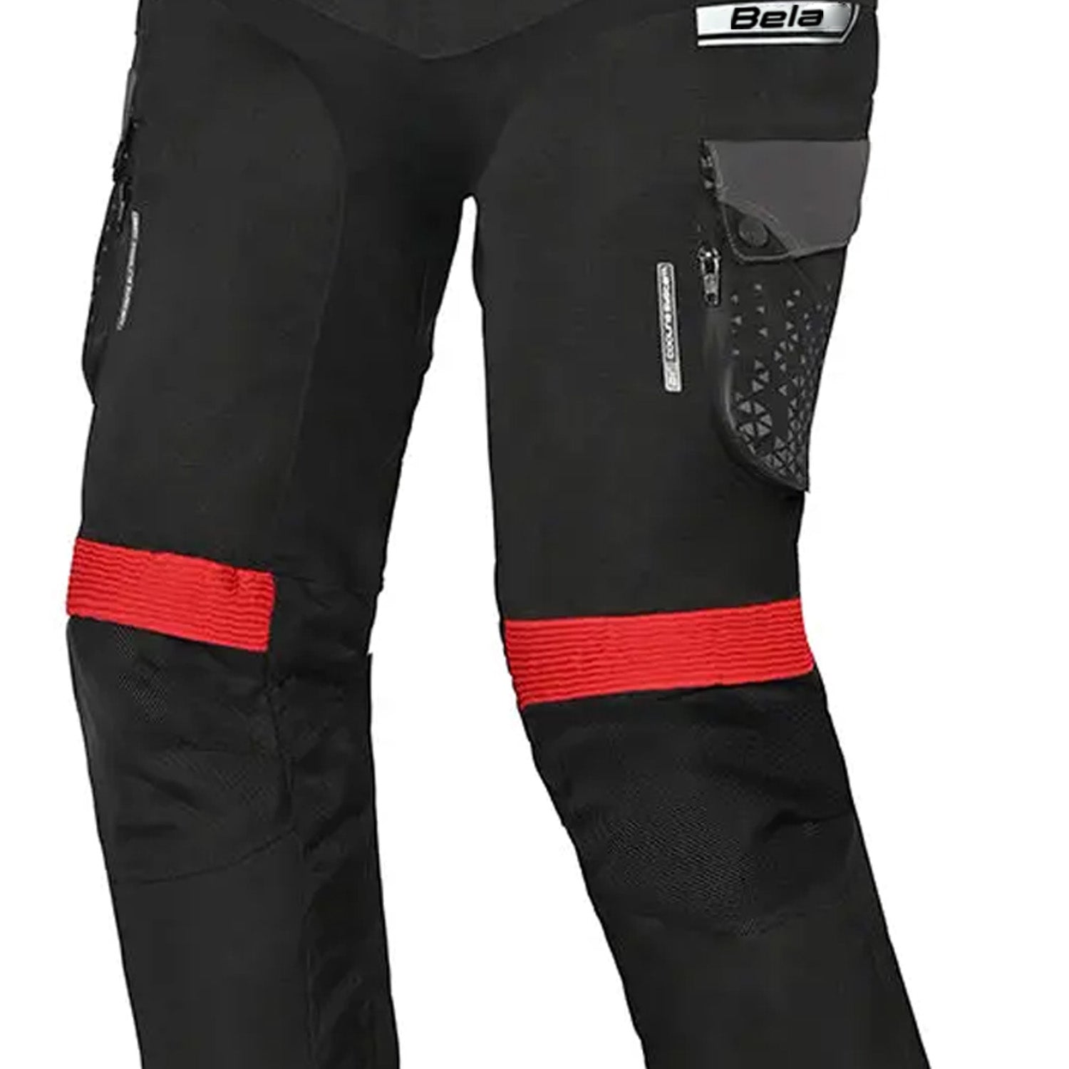 BELA EXTREME CROSSROAD WP Moto Textile Pants Black Anthracite Red – 5 – Maximomoto PT
