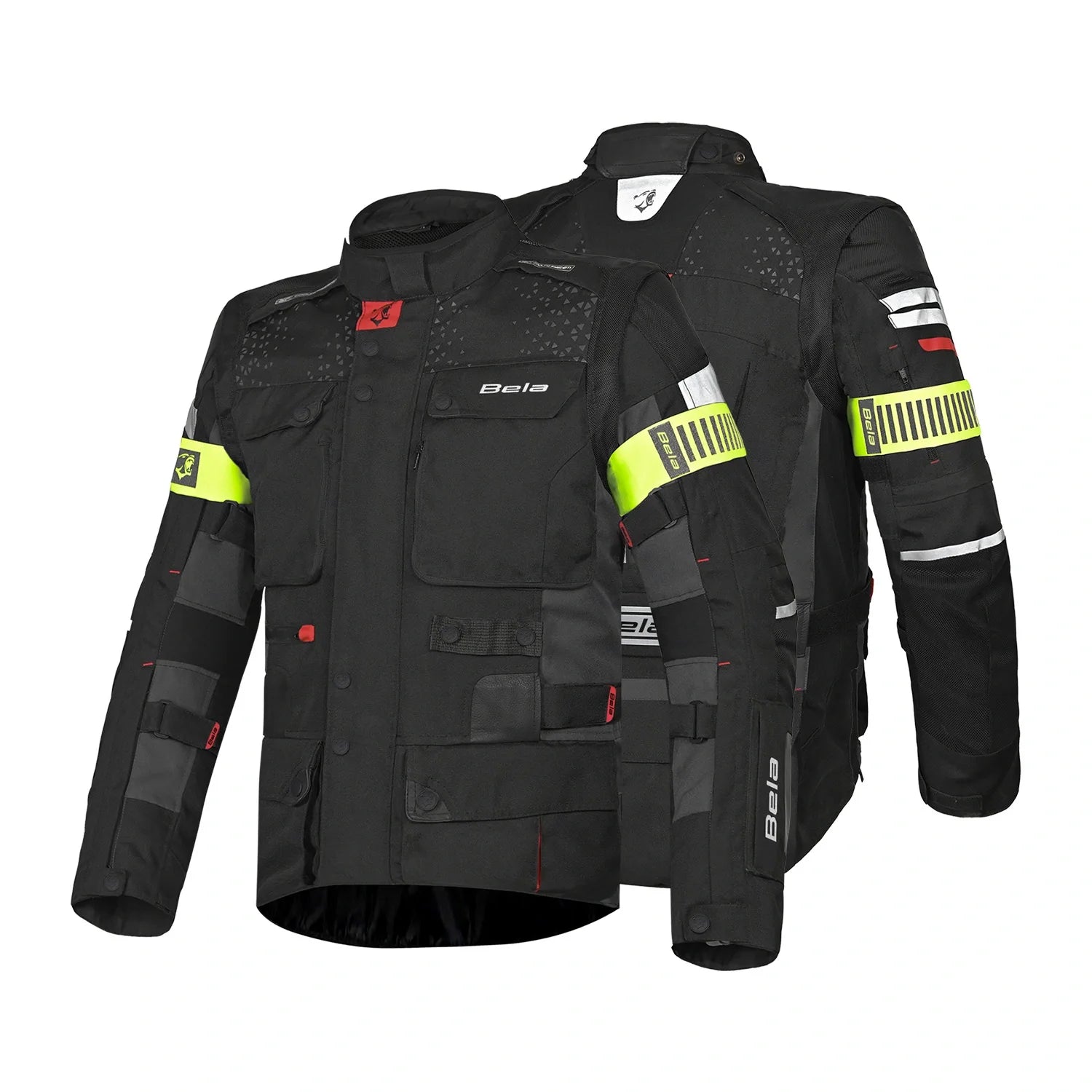 BELA CROSSROAD EXTREME WP 3 IN 1 CASACOS DE MOTO HOMEM PRETO ANTRACITE VERMELHO – 3 – Maximomoto PT