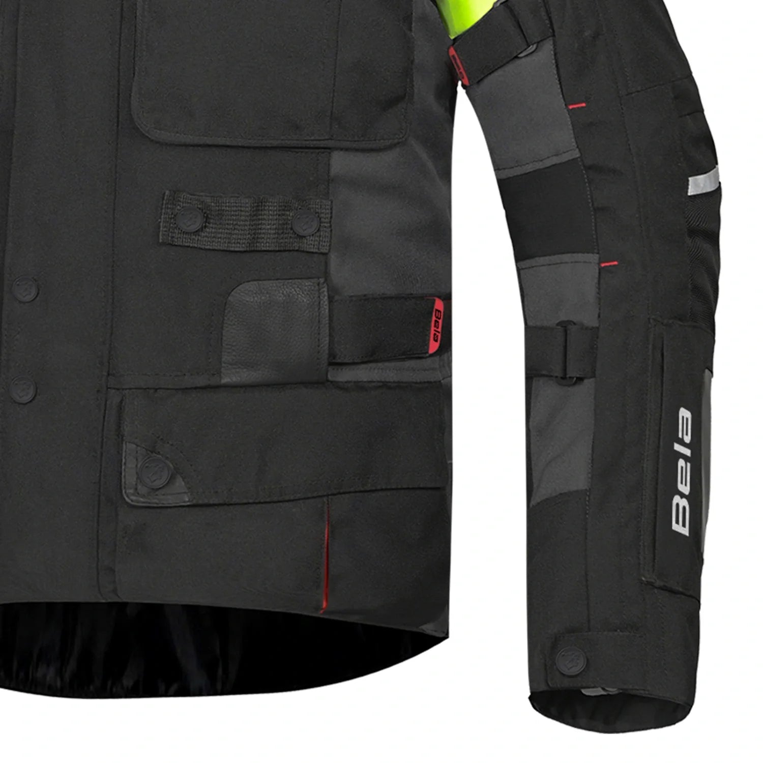 BELA CROSSROAD EXTREME WP 3 IN 1 CASACOS DE MOTO HOMEM PRETO ANTRACITE VERMELHO – 6 – Maximomoto PT