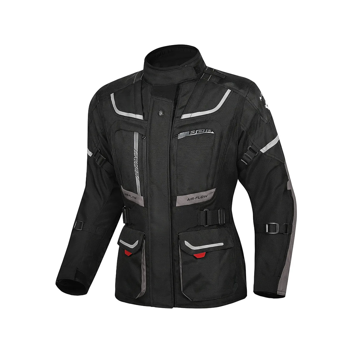 BELA TRANSFORMER CASACOS DE MOTO SENHORA PRETO ANTHIRA