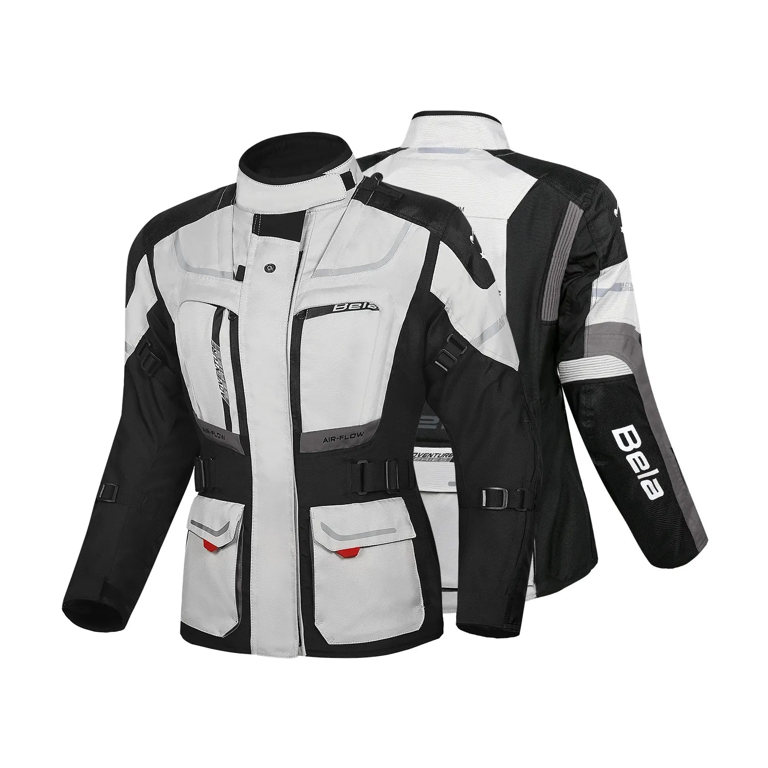 BELA TRANSFORMER CASACOS DE MOTO SENHORA GELO CINZA PRETO – 2 – Maximomoto PT