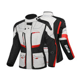 BELA TRANSFORMER CASACOS DE MOTO SENHORA HELO VERMELHO PRETO