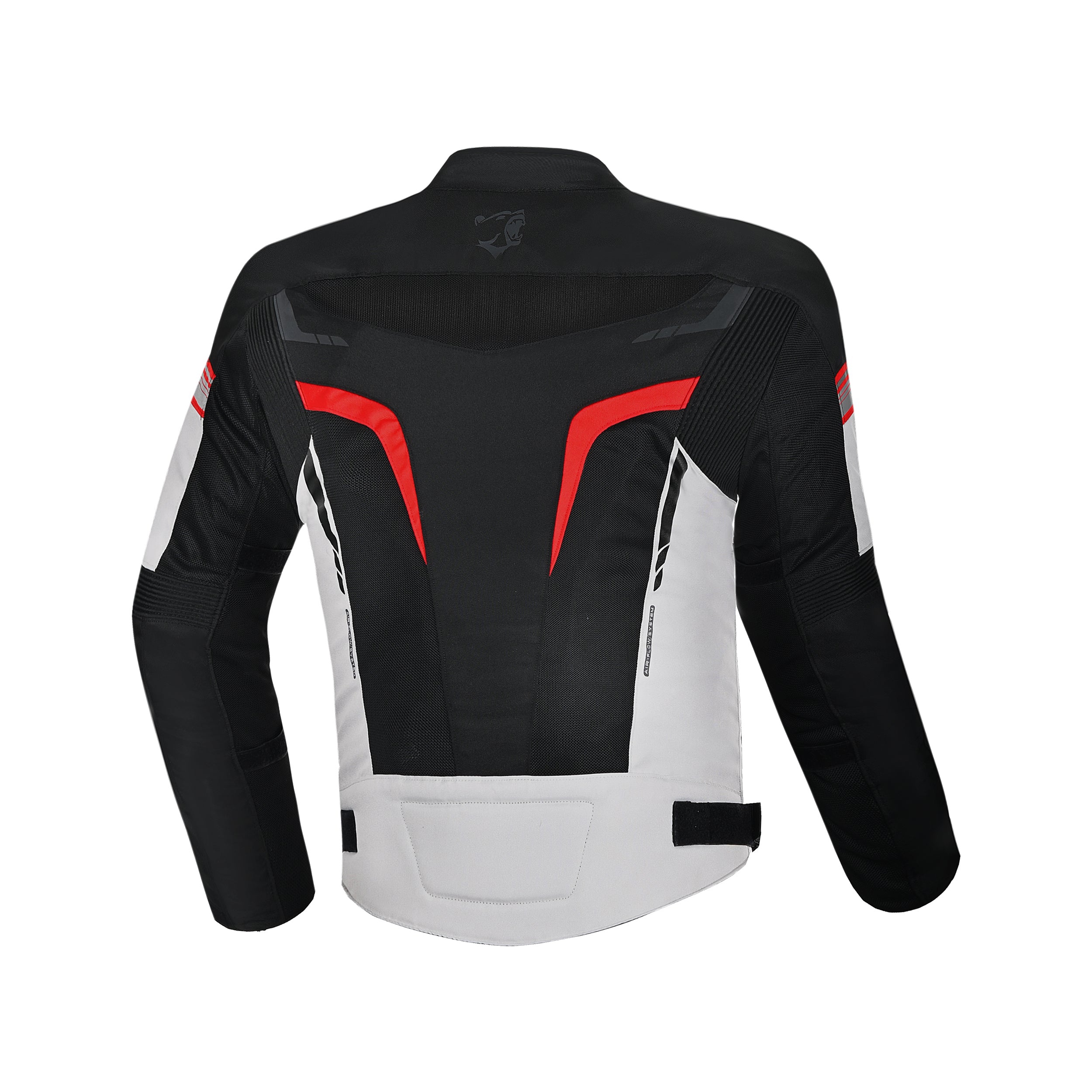 BELA SPRINTER Motorcycle Textile Jacket Ice Black Red – 2 – Maximomoto PT