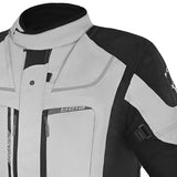 BELA TRANSFORMER 3IN1 Men's Motorcycle Textile Jackets Ice Gray Black