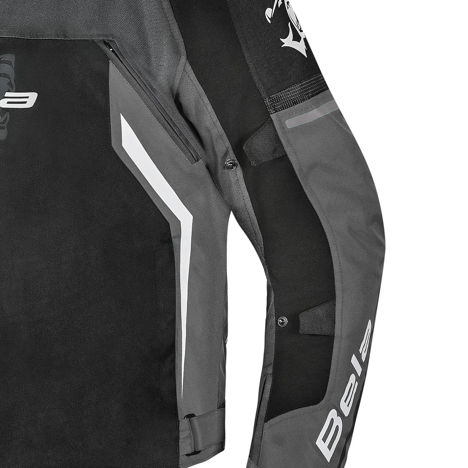 BELA CORDANIEL CASACOS DE MOTO PRETO CINZA ESCURO – 7 – Maximomoto PT