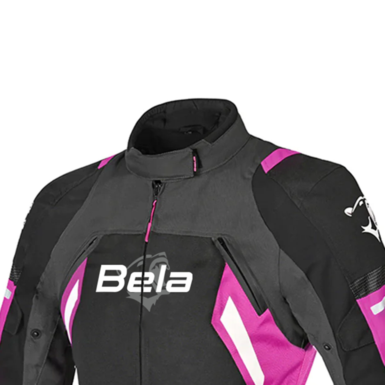 BELA ELANUR Women's Motorcycle Textile Jackets Black Anthracite Pink – 6 – Maximomoto PT