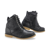 BELA Empact Couro Moto Homem Botas Preto - Imagem dupla de botas